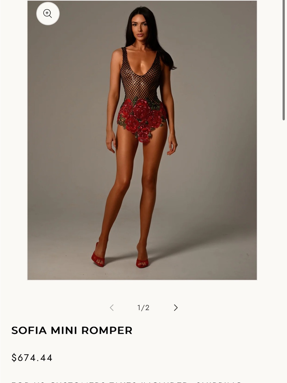The doll house designer romper